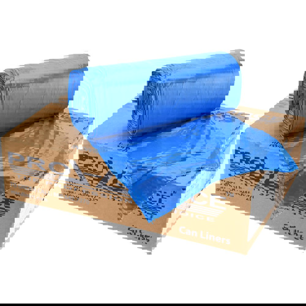 Trash Bags: 60 gal, 1 mil, 100 Pack